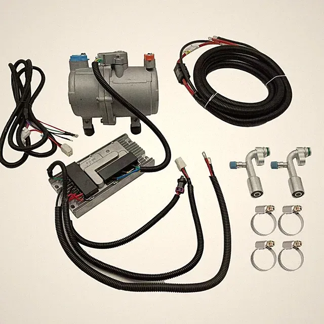 12V A/C Electric Compressor Set For Auto DC Air Conditioning Car Truck Bus RV /