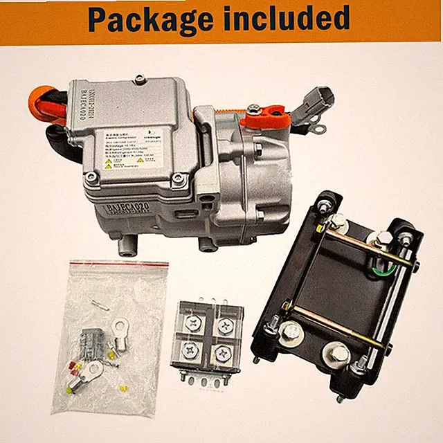 12V Electric AC Compressor Universal Auto Truck Cab Air Conditioning Compressor