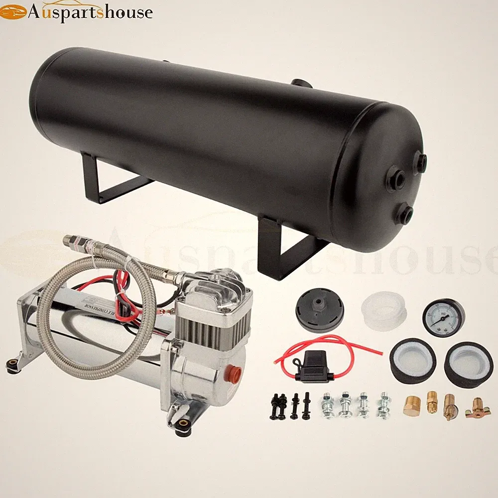 Air Compressor Air Tank Onboard System For Train Truck Boat Horn 12V /24V DC