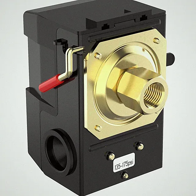 Air Compressor Pressure Switch, cnaodun 135175 PSI Air Compressor Switch 1/4...