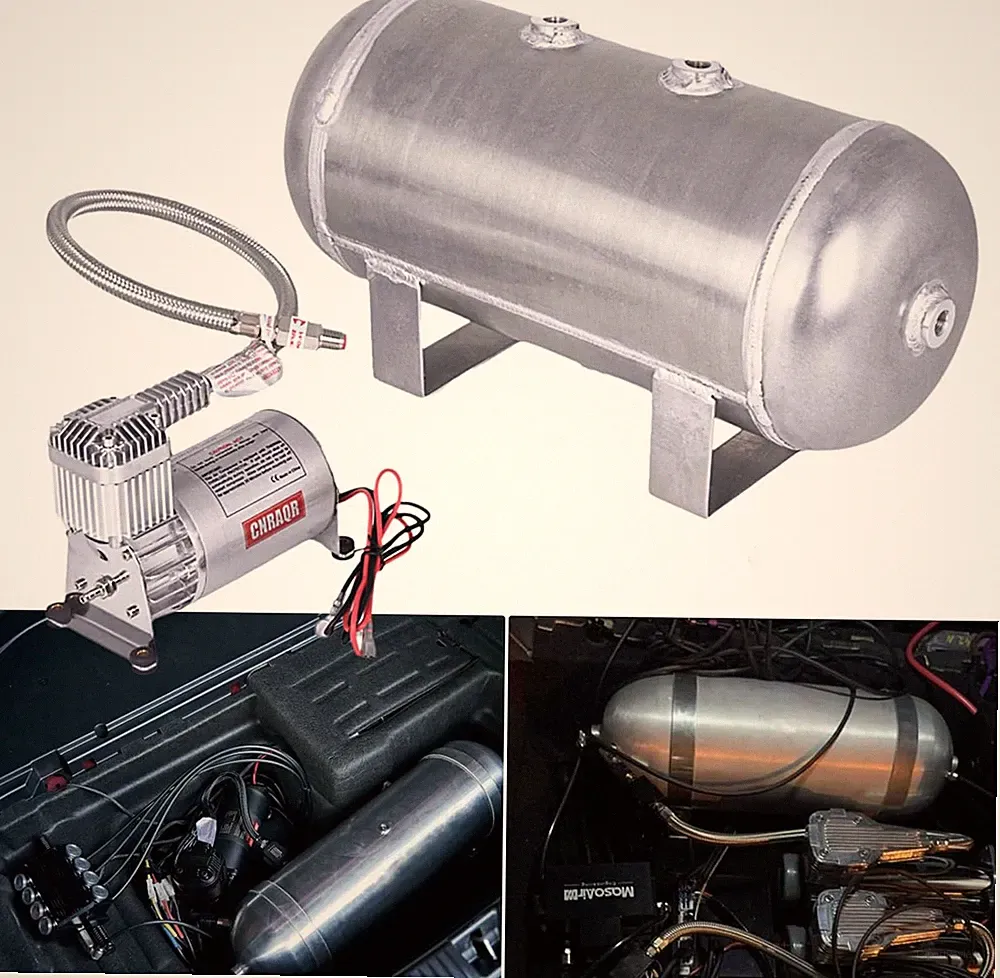 Onboard Air Compressor 1.6 Gallon 150PSI 12V For Truck